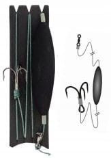 ZESTAW SUMOWY PRZYPON CATFISH RIG KOTWICA 3/0 AK-PCL