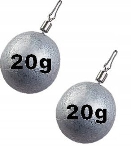 20g Ciężarek do Drop Shot kulka z krętlikiem Jaxon