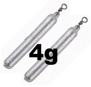 4g Pałeczka Boczny Trok Ciężarek Jaxon 2 sztuki