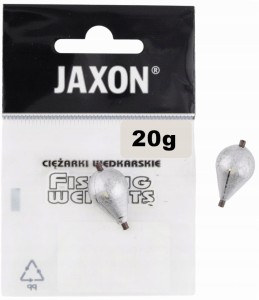 20g ŁEZKI OLIWKI Z IGIELITEM CIĘŻARKI JAXON ŁEZKA 2szt