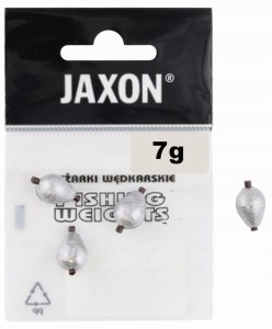 7g ŁEZKI OLIWKI Z IGIELITEM CIĘŻARKI JAXON ŁEZKA 4szt