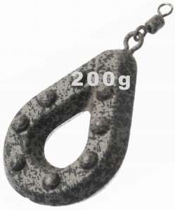 200g CIĘŻAREK PIERŚCIEŃ KARPIOWY Z KRĘTLIKIEM