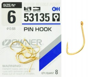 Nr 6 HACZYKI 53135 OWNER PIN HOOK