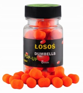 Łosoś POP-UP Fluo Pływający DUMBELLS MCKARP 8mm