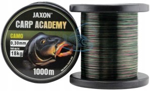 0,30mm 1000m CARP ACADEMY CAMO JAXON ŻYŁKA MULTIKOLOR MASKUJĄCA