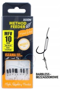 r.10 Haczyki z przyponem wiązane METHOD FEEDER ISEAMA BEZZADZIOROWE MFV