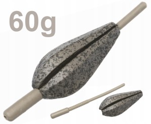 60g PRZELOTOWY TORPEDA Z SYSTEMEM SZYBKIEJ WYMIANY JAXON CB-BB