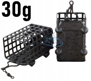 30g KOSZYCZEK KOSZYK ZANĘTOWY EKO INFINITE VISTULA RTGL Z KOLCAMI NA RZEKĘ