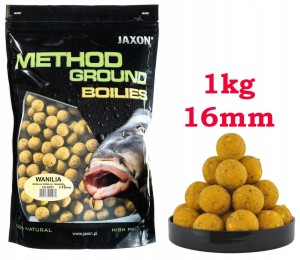 WANILIA KULKI KULE PROTEINOWE HACZYKOWE KARPIOWE JAXON 16mm 1kg
