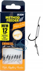 r.12 HACZYKI GOTOWE PRZYPONY Z IGŁĄ BAGNETEM METHOD FEEDER CHINU METODY MFM