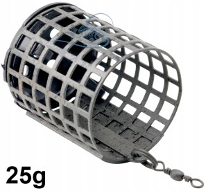 25g KOSZYK ZANĘTOWY OKRĄGŁY Z DNEM EKO POWŁOKA CAMO ROUND 2 KOC 32x37mm