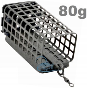 80g KOSZYK ZANĘTOWY PROSTOKĄTNY Z DNEM POWŁOKA CAMO KPB 25x30x57mm