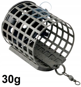 30g KOSZYK ZANĘTOWY OKRĄGŁY Z DNEM EKO POWŁOKA CAMO ROUND 2 KOC 32x37mm