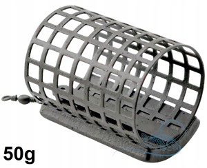 50g KOSZYK ZANĘTOWY OKRĄGŁY BEZ DNA EKO POWŁOKA CAMO ROUND 2 KOB 32x44mm
