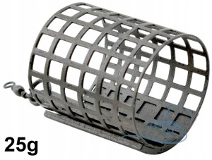 25g KOSZYK ZANĘTOWY OKRĄGŁY BEZ DNA EKO POWŁOKA CAMO ROUND 2 KOB 32x37mm