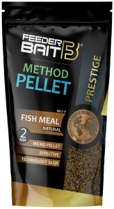 NATURAL FISH MEAL 2mm PRESTIGE Method Pellet Feeder Bait 800g