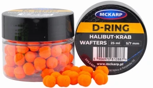 HALIBUT KRAB WAFTERS D-RING 5/7mm SKUTECZNA PRZYNĘTA DUMBELLS