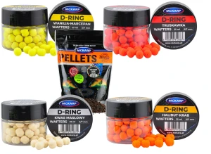 KWAS WANILIA HALIBUT TRUSKAWKA WAFTERS D-RING 5/7mm + GRAND MIX 2mm MCKARP