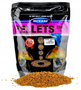 KARP AMUR 2 KOLORY PELLET 2mm 500g METHOD FEEDER DO METODY MCKARP