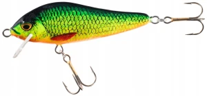 8cm 11g WOBLER HOLO SELECT ELON NATURE 3D JAXON SZCZUPAK SANDACZ kol. PE