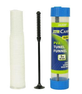 TUNEL PVA 44mm 5m SLOW SZEROKA + UBIJAK JAXON LC-PVA073