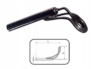 PRZELOTKA SZCZYTOWA TS 6 1,8mm JAXON OK-SM06 LEKKA