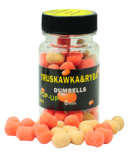 TRUSKAWKA RYBA POP-UP DUMBELLS MCKARP 8mm 