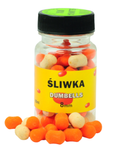 ŚLIWKA 2 KOLORY DUMBELLS MCKARP 8mm 