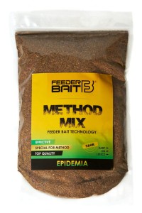 EPIDEMIA DARK Feeder Bait Fish Meal Method Mix 800g