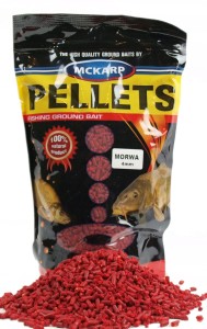 Morwa Czerwona 4mm PELLET zanętowy 1kg MCKARP