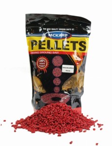 TRUSKAWKA 4mm PELLET zanętowy 1kg MCKARP