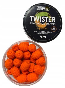 SQUID POMARAŃCZA KAŁAMARNICA TWISTER WAFTERS 12mm FEEDER BAIT